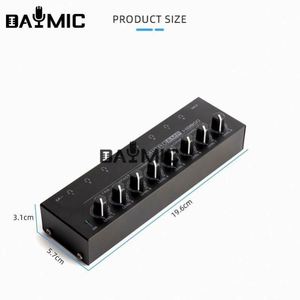 เครื่องขยายเสียงหูฟัง 8 ช่อง 7.1 แชนแนล รุ่น Factory Mini ตัวแยกสัญญาณหูฟังสเตอริโอแบบโลหะ สำหรับงานแสดงในสตูดิโอ - Product Image 2