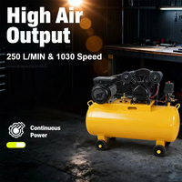 Compresseur d'air 3HP avec moteur en cuivre et frein, pour peinture au pistolet, vente en gros pour voitures