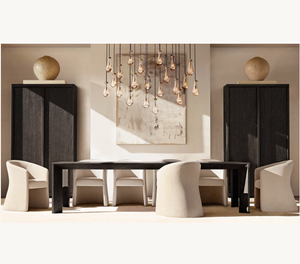 Silla de Comedor <span class=keywords><strong>Antigua</strong></span> con Armazón de Madera Maciza al por Mayor, Silla de Restaurante <span class=keywords><strong>Tapizada</strong></span> en Tela - Product Image 5