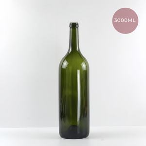 Bouteille en verre pour vin et boissons, grande capacité, écologique, 1L-6L, avec <span class=keywords><strong>bouchon</strong></span> en liège - Product Image 3