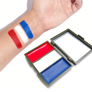 Soccer Game <b>Makeup</b> World soccer 2026 Face Body Painting Palette Football Flag Link Rainbow High Quality Face Paint Kit Holiday - Product Image 1