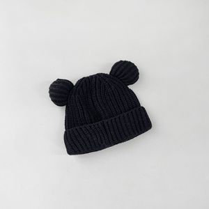 قبعة شتوية ناعمة للأطفال مع أغطية للأذنين، قبعة محبوكة دافئة للفتيات، قبعات للمواليد الجدد، قبعات لطيفة للمستشفى للأطفال الرضع - Product Image 5