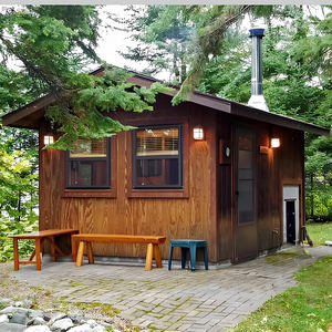 عنصر التدفئة الكهربائية المحمول في الهواء الطلق على مقطورة مخصصة يمكن التحكم في غرفة ساونا البخار - Product Image 4