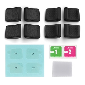 Kit d'amélioration des boutons arrière PlayVital Mix Version Noire pour Steam Deck LCD/OLED – Amélioration de la prise en main et protection des boutons - Product Image 3