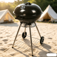 Barbecues portables allemands jetables au charbon de bois, fumoirs coréens Hibachi Panini, roulottes barbecue Asado au charbon de bois, outils à brochettes, grils BBQ