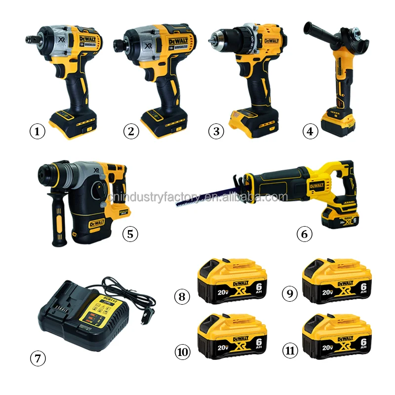 Kit combiné d'outils électriques sans fil