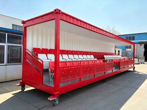 Gradas Modulares Temporales 20HC 40HC, Gradas Móviles en Contenedores con Asientos Plegables para Eventos al Aire Libre - Product Image 5