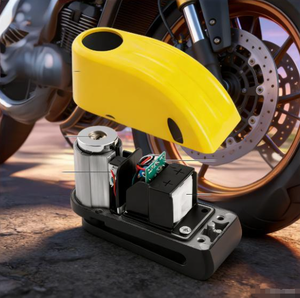 Candado de Disco para Bicicleta de Montaña Personalizado, Alarma <span class=keywords><strong>Antirrobo</strong></span> Portátil, Candado de Seguridad para Disco de Motocicleta Eléctrica - Product Image 2