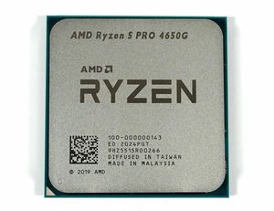 โปรเซสเซอร์ 5 PRO 4650G R5 PRO CPU 4650G 3.7 GHz ซีพียูแบบหกคอร์ สิบสองเธรด 65W หน่วยความจำ L3=8M 100-000000143 ซ็อกเก็ต AM4 สำหรับ f - Product Image 1