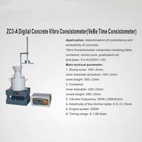 Consistomètre électronique ZC3-A VeBe pour béton, testeur de viscosité pour béton dur, mesure de la praticabilité, garantie 1 an