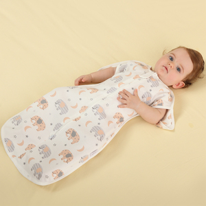 Ropa para Bebés Recién Nacidos, Saco <span class=keywords><strong>de</strong></span> Dormir para Niños, Tela <span class=keywords><strong>de</strong></span> Algodón, Bambú y Viscosa, Saco <span class=keywords><strong>de</strong></span> Dormir Tejido para Bebés, Envoltura para Bebés - Product Image 3