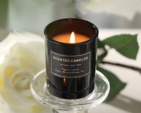 Coffret Cadeau de Bougies en Cire de Soja Aromatiques Haut de Gamme Trois Pièces – Parfums Personnalisables, Ornements Parfumés Faits Main pour Diwali et SPA