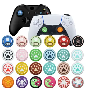 Silicone Analog Joystick Cover Thumbstick Grips For Xbox/PS4/PS5 Protective Cover Case Thumb Grip