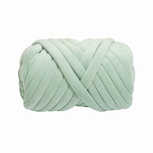 3Cm Độ Dày Chunky Trọng Lượng Ưa Thích Đầy Chăn Crochet Rỗng Khổng Lồ Bông Nhung Ưa Thích Ống Sợi Hình Ống Cho Dệt Kim - Product Image 1