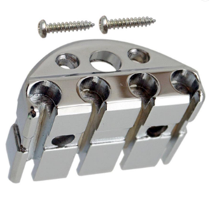 Puente de trémolo con tornillos de montaje, guitarra eléctrica de 4 cuerdas, sin cabeza, sólida, CNC, superventas - Product Image 3