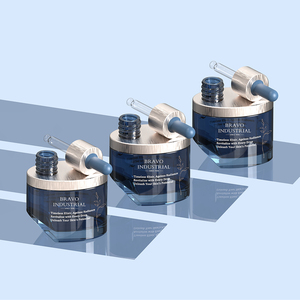 Design di fascia alta unico di lusso per capelli <span class=keywords><strong>olio</strong></span> essenziale siero bottiglie di vetro 30ml 1oz personalizzato <span class=keywords><strong>vuota</strong></span> contagocce flacone per la cura della pelle - Product Image 2