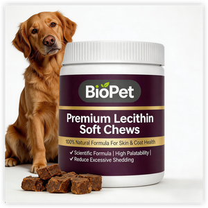 Complément de lécithine pour animaux de compagnie à formule personnalisée, marque privée, gommes à mâcher molles de lécithine pour chiens, OEM pour la santé de la <span class=keywords><strong>peau</strong></span> et du pelage sensibles - Product Image 2