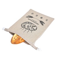 Sac de conservation du lait maternel en lin réutilisable et biodégradable, ensemble de cuisine, utilisation en voyage, qualité alimentaire, double couche de cire d'abeille, 34x45cm