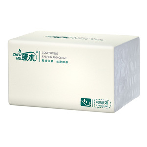 Thickened Toilet <b>Paper</b> 400 Sheets Per Pack Absorbent Household <b>Kitchen</b> Tissue <b>Paper</b> Towels Facial Tissues Hand Towels - Product Image 2