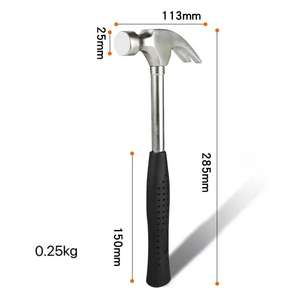 Marteau à griffes en plastique haute résistance de style américain pour la menuiserie, la décoration intérieure, le clouage et le décapage - Product Image 3