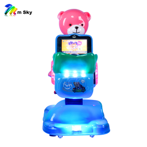 M Sky KA-550 Bear Seesaw, Macchina da Gioco Educativa per Bambini a Moneta, Interattiva, in Fibra di Vetro, con Schermo LCD in Inglese - Product Image 4