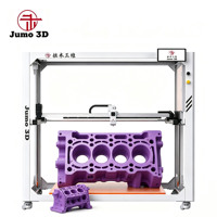Printer 3D Format Besar JUMO FDM Industri 800x500x500mm High-Throughput Single Extruder Baru 1 Tahun Presisi Tinggi untuk Studio Seni
