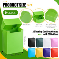 Basket-ball sportif Football Baseball Deck Cases Organisateur de stockage Mallette de transport Yugioh Trading Card Deck Box