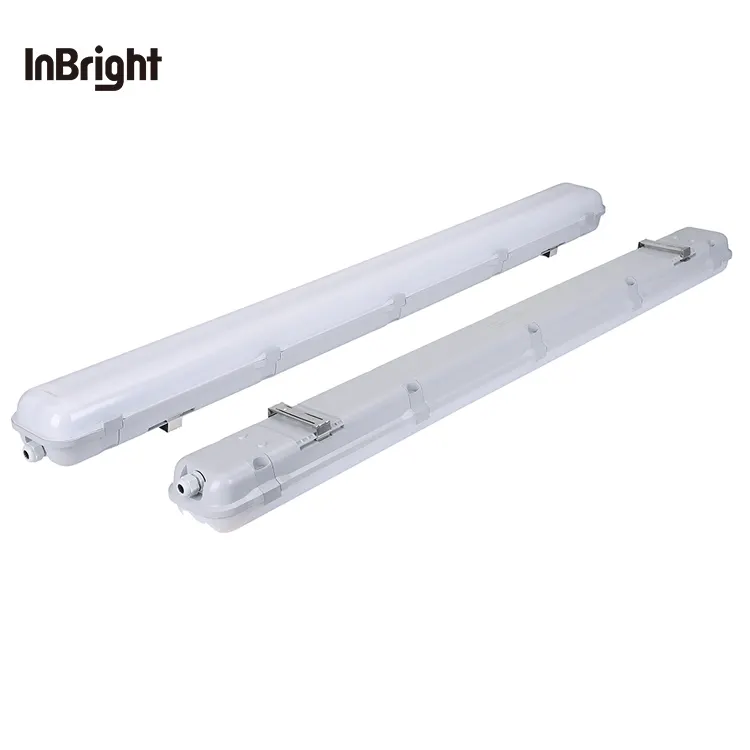 Garasi Lampu Tabung Led Linear Tahan Air 40W, Lampu Garasi Kantor Led Lampu Tabung Tahan Cuaca Tiga Led