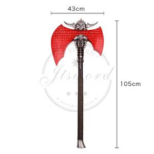 Accessoire de cosplay MS Doom Eternal, hache en fibre de verre argentée Marauder - Product Image 2