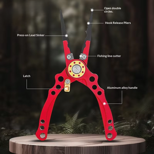 Yak Outdoors Multifunktionale Angelzange aus Aluminiumlegierung, Einteilig, Großhandel, Neues Langes Modell, Fischverriegelung <span class=keywords><strong>TK33</strong></span> - Product Image 2