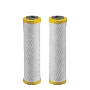 Water filtration cartridge activated cto 10 inch block carbon filter