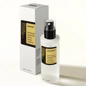 Snail Mucin 96% Power Repairing Essence 3,38 fl.oz, 100ml, suero hidratante para cara con filtrado de secreción de caracol