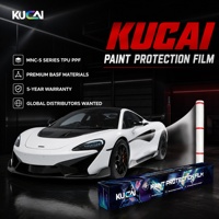 Film de protection de peinture pour carrosserie de voiture KUCAI en TPU PPF hautement extensible, revêtement hydrophobe, film de protection de carrosserie, vente en gros directe d'usine