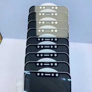 Película de protección antiespía de privacidad de 360 grados, vidrio templado antiespionaje para <span class=keywords><strong>iPhone</strong></span> 16 15 14 13 <span class=keywords><strong>12</strong></span> 11 Pro Max, película de pantalla de teléfono - Product Image 3