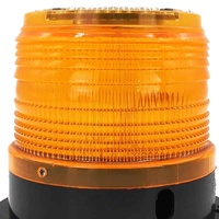 CITICITY Balise LED solaire rechargeable haute intensité avec écran d'affichage LED, lumière de sécurité d'urgence clignotante, qualité diamant