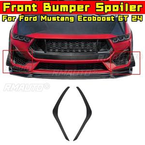 Difusor de Parachoques Delantero para Automóvil, Spoiler Negro Brillante, Pieza de Modificación para Ford Mustang Ecoboost GT 2024, Accesorios para Automóvil - Product Image 2