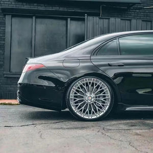 Jantes en alliage d'aluminium forgées en une seule pièce YRO Deep Concave 17-24 pouces 5x114.3 5x112 5x120 pour <span class=keywords><strong>Ford</strong></span> Mustang <span class=keywords><strong>Focus</strong></span> Fusion Chrome - Product Image 3