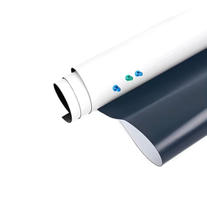 Pizarra blanca proyectada mate suave y borrable de 600um, autoadhesiva, directa de fábrica, con servicio de corte para oficinas y salas de conferencias - Product Image 1