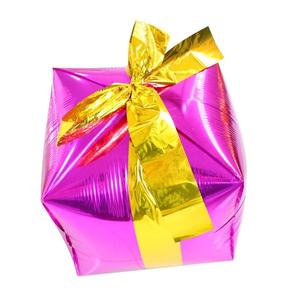صندوق هدايا عالي الجودة على شكل بالونات فويل لعيد ميلاد سعيد لتزيين الحفلات بالونات ذاتية النفخ - Product Image 3