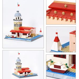 Blocchi da Costruzione della <span class=keywords><strong>Torre</strong></span> della Vergine di <span class=keywords><strong>Istanbul</strong></span>, Modello Architettonico della Turquí<span class=keywords><strong>a</strong></span>, Giocattolo Educativo per Bambini, Regalo OEM all'Ingrosso - Product Image 3