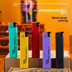 Accendino Ricaricabile Antivento all'Ingrosso per Fumatori e BBQ, Accendino a <span class=keywords><strong>Gas</strong></span> Butano - Product Image 1