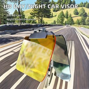 HD chống ánh sáng mặt trời Ngày Đêm Tầm Nhìn xe Sun Visor UV gấp lật xuống phía trước cửa sổ bóng râm - Product Image 2