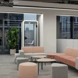 Reunión pod reunión de negocios sofá privado cabina <span class=keywords><strong>coworking</strong></span> espacio reunión pod Oficina silenciosa vainas - Product Image 4