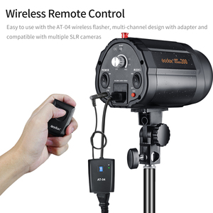 Bộ Đèn Chớp Phòng Thu Godox 400Ws, 2 Chiếc 200Ws, Đèn Chụp Ảnh, Tủ Quần Áo, Giá Đỡ Đèn, Kích Hoạt, Hộp Mềm - Product Image 5