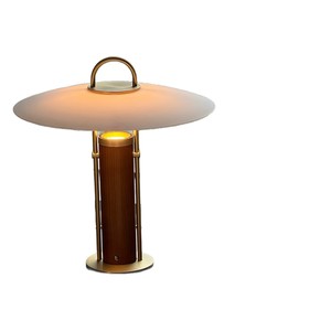 Modern Minimalist UFO Shaped Table Lamp Led Touch Control Nordic Style Bedroom Desk Light Eye Protecting <b>Mood</b> <b>Lighting</b> - Product Image 5