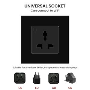 Tuya Smart <b>Universal</b> <b>Socket</b> 13A AC240V Zigbee Wi-Fi Remote Control Overload Protection - Product Image 5