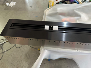 Inno-living <span class=keywords><strong>Fire</strong></span> Chimenea moderna 200cm Negro Plata <span class=keywords><strong>Google</strong></span> Alexa Chimenea de etanol China - Product Image 3