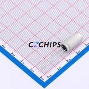 ตัวเก็บประจุแบบแข็ง SH567M035F1500 แบบ Through-hole (THT), ขนาด D8xL15 มม. 560uF 20% 35V 3.8A 100kHz - Product Image 2