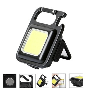 <span class=keywords><strong>Linterna</strong></span> <span class=keywords><strong>LED</strong></span> Portátil Recargable por USB, con Cadena para Llaves, Funciona con Pilas AA, Mini <span class=keywords><strong>Linterna</strong></span> para Camping y Actividades al Aire Libre, IP65, Multifuncional, Cuerpo de Plástico - Product Image 2