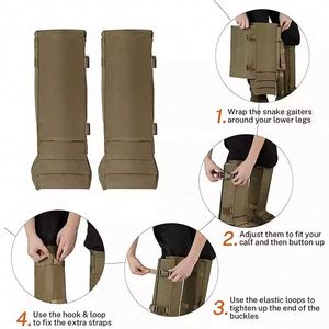 Échantillon Gratuit : Guêtres de Randonnée Durables et Légères pour la Chasse et les Activités de Plein Air - Product Image 3